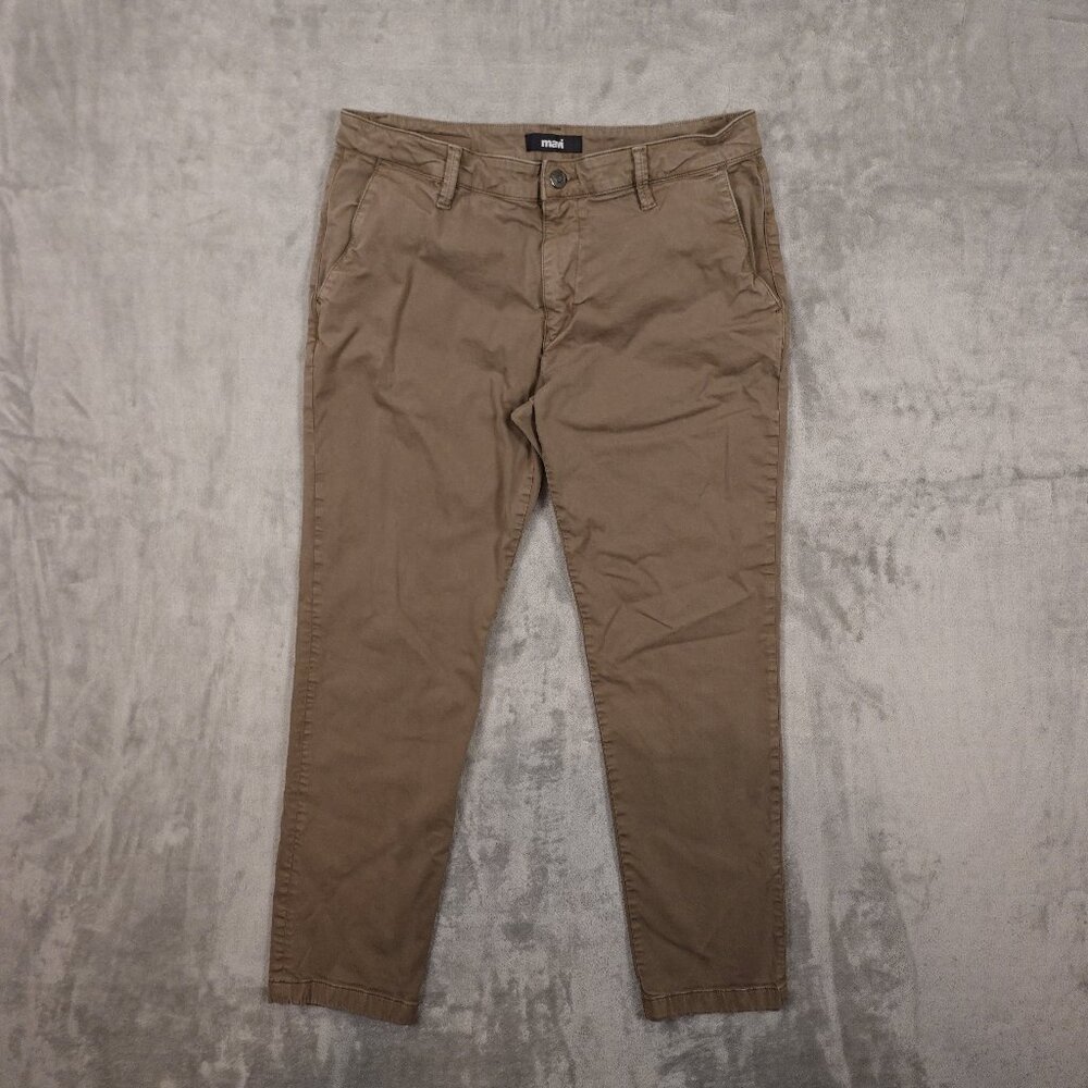 Mavi Edward Chino Pants Men’s‎ 36x32 Brown Stretch